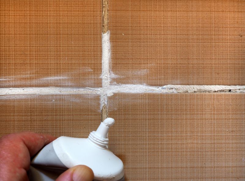 Kitchen Grout Repair